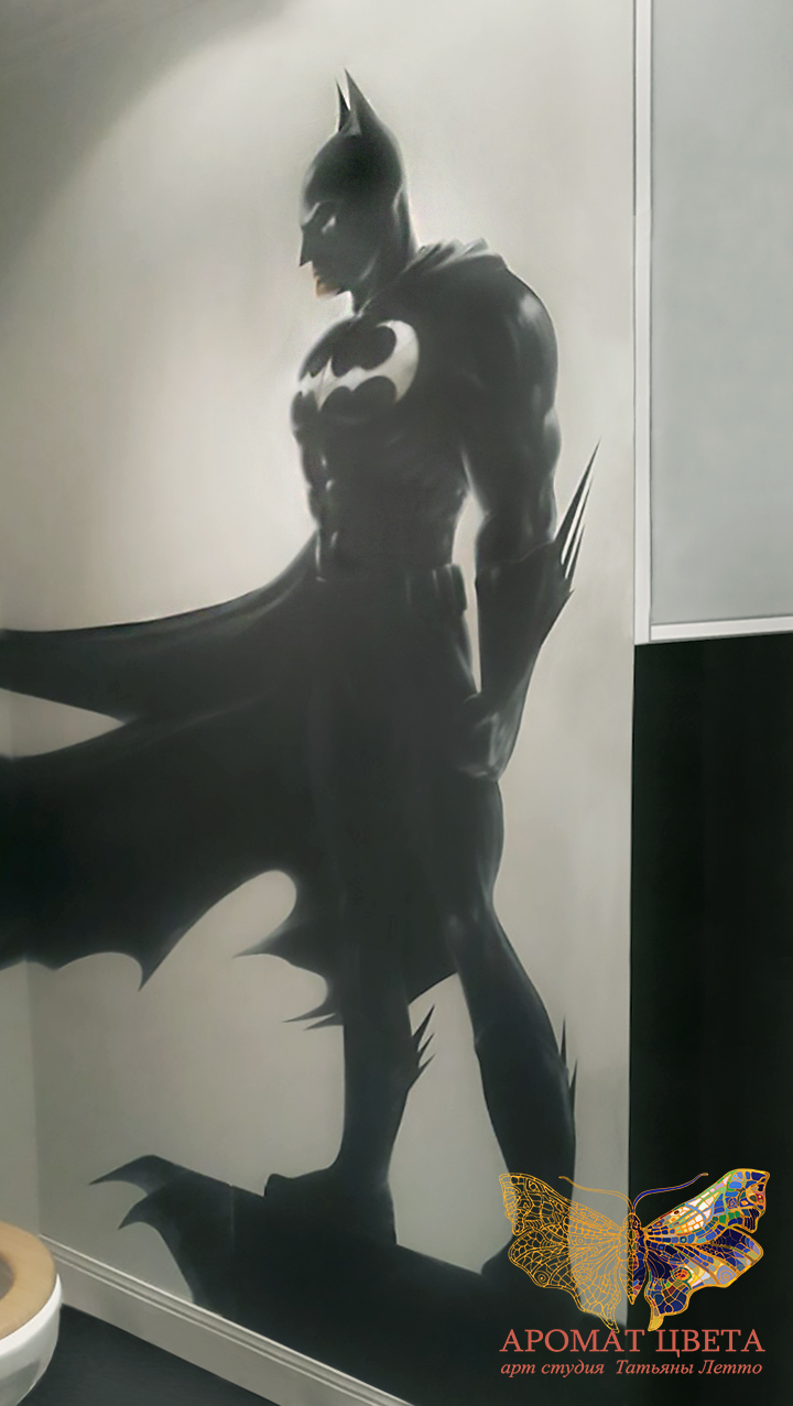 Роспись стен "Бэтмен"